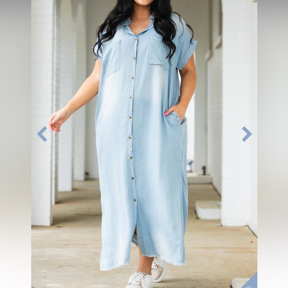 Chic Soul BRAND NEW Denim Dress